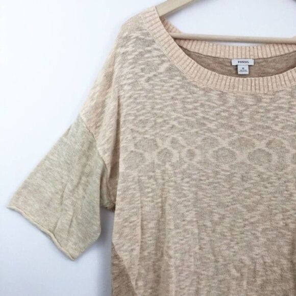FOSSIL Oversized Short Sleeve Sweater - Picture 2 of 7